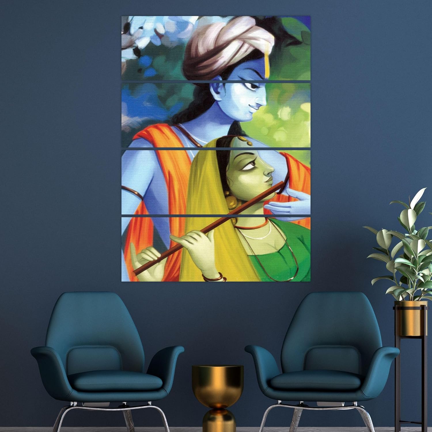 inep-b0cgjfq7ls-close-up-of-get-your-divine-groove-on-with-krishna-framed-multi-frame-wall-art-showcasing-matte-lamination-and-wooden-frame-details..jpg